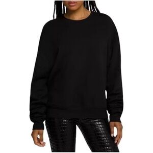 Good American Black Gemini Sweatshirt
